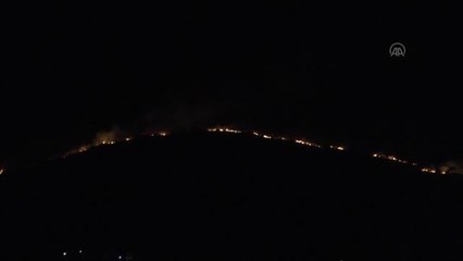 Son dakika haber... Kuzey Makedonya'da orman yangını (2)