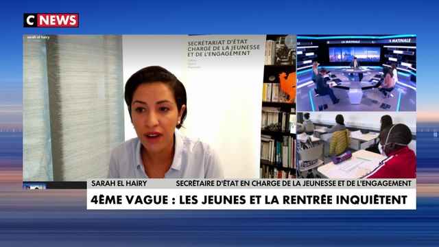 Sarah El Hairy : «Plus cette immunité collective s'installe chez les 12-17 ans, plus on aura d'écoles ouvertes»
