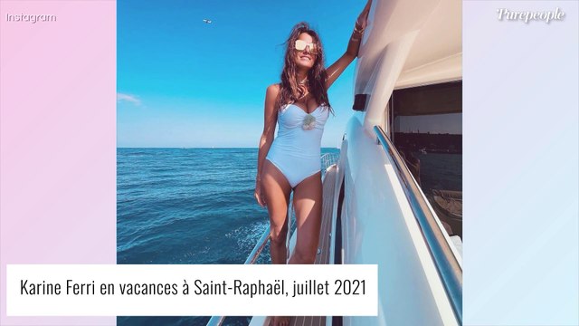 Karine Ferri divine sirène en maillot de bain : sa photo ensoleillée