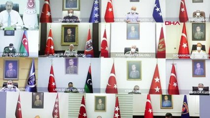Son dakika haberleri | Bakan Akar Yangın felaketi ile mücadele ederken tehdit ve yaptırım dilini kullanmayı sürdüren bir komşumuz var