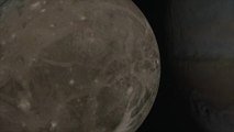 De la vapeur d'eau a été découverte pour la première fois sur Ganymède, la lune de Jupiter