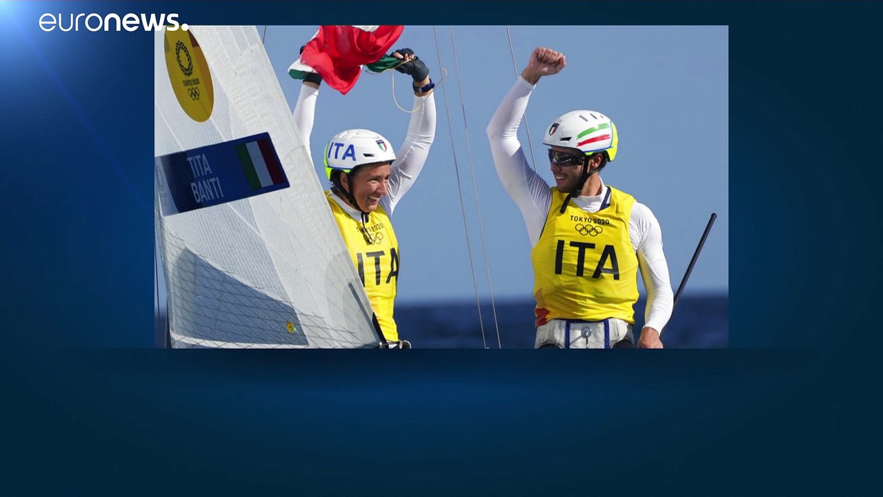 Tokyo 2020, oro per l'Italia della vela. Trionfa la coppia Tita-Banti