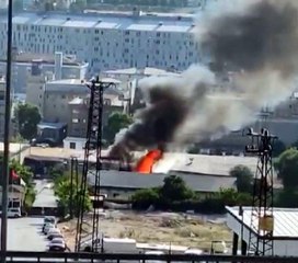 Son dakika: İKİ SANAYİ SİTESİNDE YANGIN