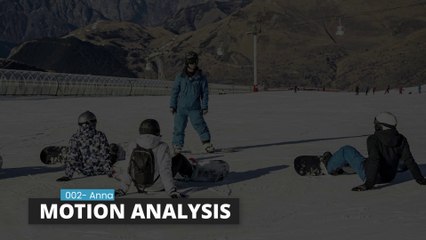 Anna - Motion Analysis [002] - Snowboard Instructor Tool