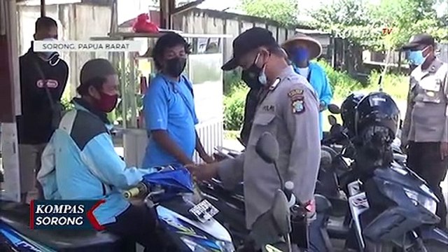 Jelang HUT Kemerdekaan, Binmas Gerakan Warga Pasang Bendera Merah Putih