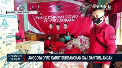Bantu Warga Isoman, Anggota DPRD Garut Sumbangkan Gaji