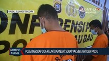 Polisi Tangkap Dua Pelaku Pembuat Surat Vaksin & Antigen Palsu