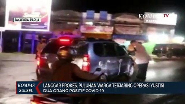 Langgar Prokes, Puluhan Warga Terjaring Operasi Yustisi