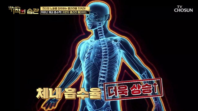 피부 탄력 UP↑해주는 ✦저분자 콜라겐 펩타이드✦ TV CHOSUN 210803 방송