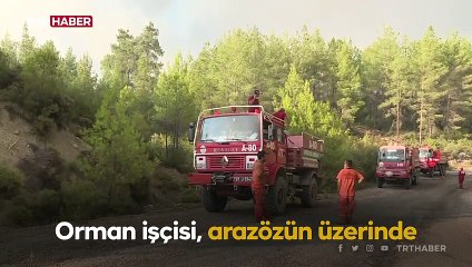 Orman işçisinin oğluyla telefon konuşması duygulandırdı