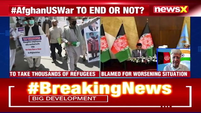 US Opens Doors For Afghan Refugees Afghan Prez Blames US For Worsening Situation NewsX