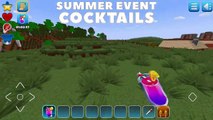 Survival Mode ❤️‍ Cocktails = Obsidian/Diamonds/Food  in RealmCraft Free Minecraft StyleGame