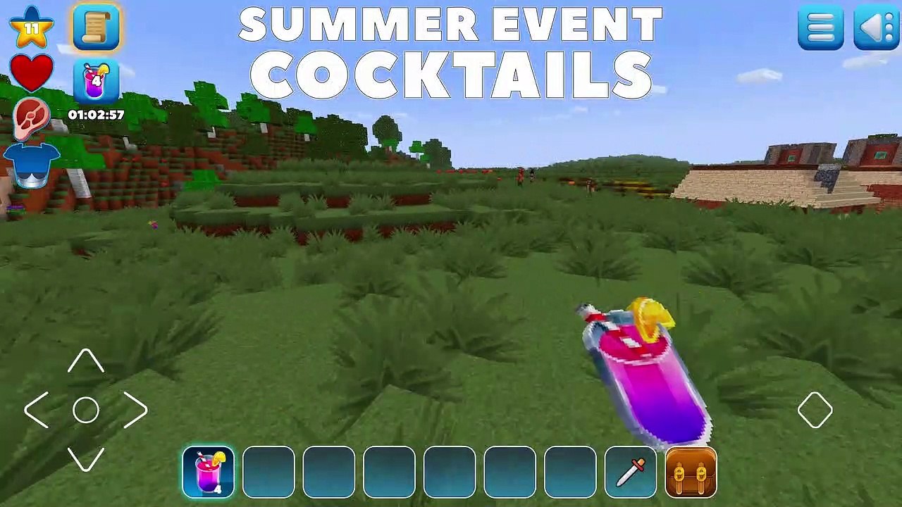 Survival Mode ️‍ Cocktails = Obsidian/Diamonds/Food in RealmCraft Free ...