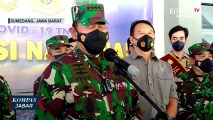 Download Video: Angka Vaksinasi di Sumedang Rendah, TNI Gelar Serbuan Vaksin