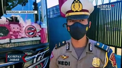 Sopir Bus Ugal-Ugalan di Kuningan, Penumpangnya Ko Malah Senang