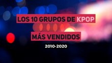 Los 10 grupos de KPop más vendidos