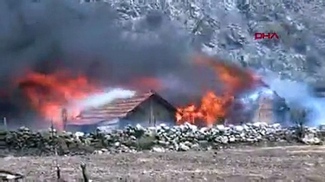 Milas orman yangını Türkevleri yakınına kadar ulaştı