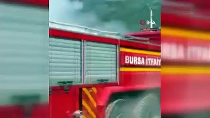 Kazaya karışan TIR çekiciyle kaldırıldığı sırada alevlere teslim oldu