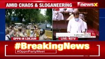 Opposition Creates Ruckus In Parliament Rajya Sabha Adjourned Till 12 pm NewsX