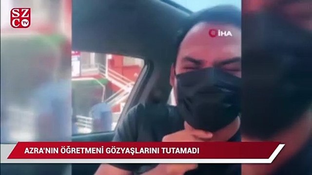 Azra’nın ölüm haberini alan öğretmeni hıçkırıklara boğuldu