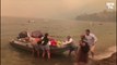 Incendies en Turquie: des touristes évacués par bateau à Bodrum