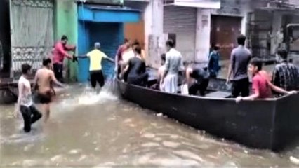 Download Video: Torrential rains result in waterlogging in Jhansi