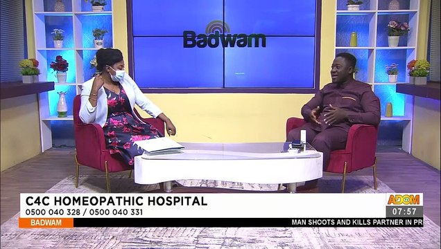C4C Homeopathic Hospital - Badwam Afisem on Adom TV (3-8-21)