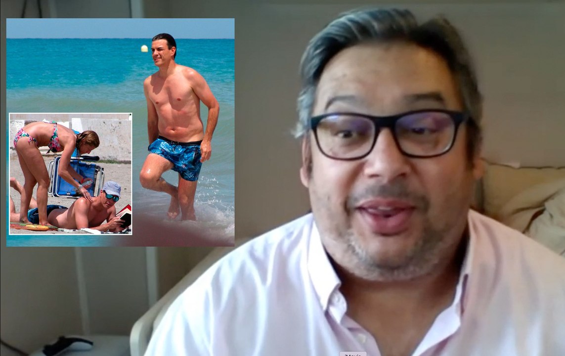 Fran Simón: "No se cómo dice Sánchez que se va de vacaciones, cuando esta de vacaciones todo el año"