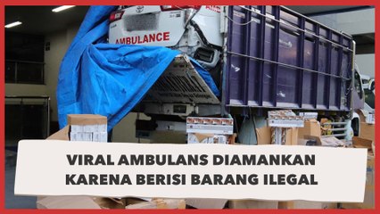 Viral Ambulans Diamankan Karena Berisi Barang Ilegal, Aparat Langsung Sigap