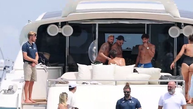 Neymar y sus vacaciones en Ibiza