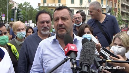 Immigrazione, l'attacco di Salvini a Lamorgese: "Non possiamo permetterci 1500 sbarchi al giorno"