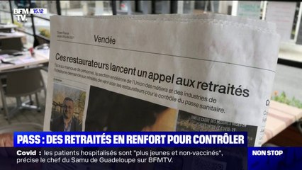 Tải video: Pass sanitaire: à La Roche-sur-Yon, des retraités bénévoles sont appelés en renfort pour effectuer les contrôles