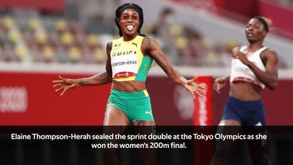 Thompson-Herah completes sprint double in Tokyo