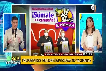 ¡Ejemplo a seguir! Tacna premia a vacunados con dos dosis contra la covid-19