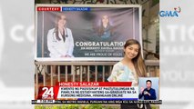 Kwento ng pagsisikap at pagtutulungan ng pamilya ng estudyanteng ga-graduate na sa kursong medisina, hinangaan online | 24 Oras