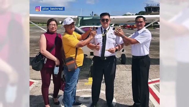 Legal Wives at Daddy's Gurl star Kevin Santos, isang licensed commerical pilot na rin | 24 Oras