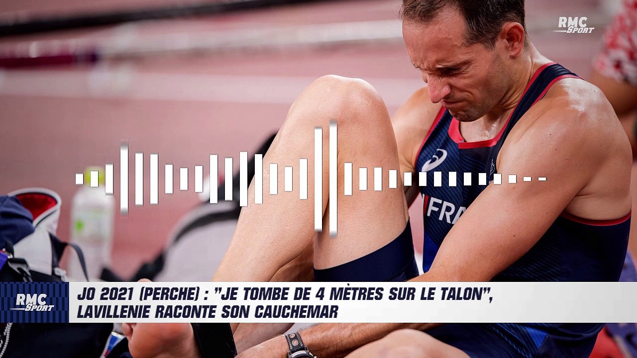 JO 2021 (Perche) : "Je tombe de 4 mètres sur le talon", Lavillenie raconte son cauchemar