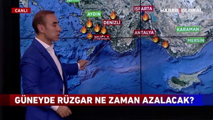 Yangın bölgesine yağmur yağacak mı?