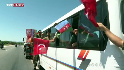 Azerbaycan'dan Türkiye'ye destek: 220 itfaiye eri daha geldi