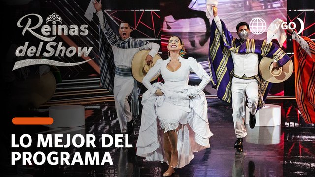 Reinas del Show: Korina Rivadeneira bailó marinera norteña (HOY)