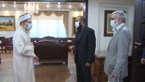 Son dakika haberi | Diyanet İşleri Başkanı Erbaş, Maldivler Din İşleri Bakanı Cemal ile görüştü