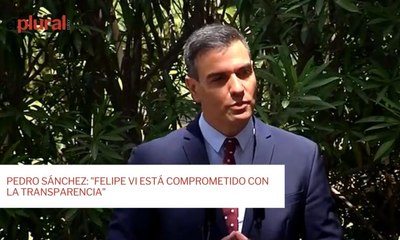 Pedro Sánchez: "Felipe VI está comprometido con la transparencia"