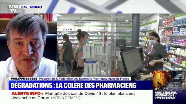 Covid-19: ce représentant des pharmaciens lance un appel à la raison à toute la population après des menaces et des dégradations