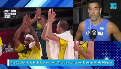 Tras 20 años, Luis Scola le puso punto final a su carrera en la selección de básquet