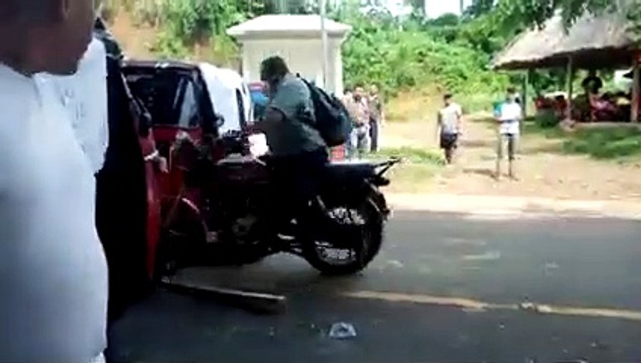 “El Ghost Rider retalteco”, el título que ganó un motorista tras los bloqueos del martes