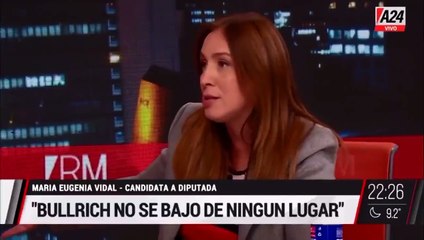 María Eugenia Vidal bancó a Fernando Iglesias: "Estoy orgullosa de toda la lista que me acompaña"