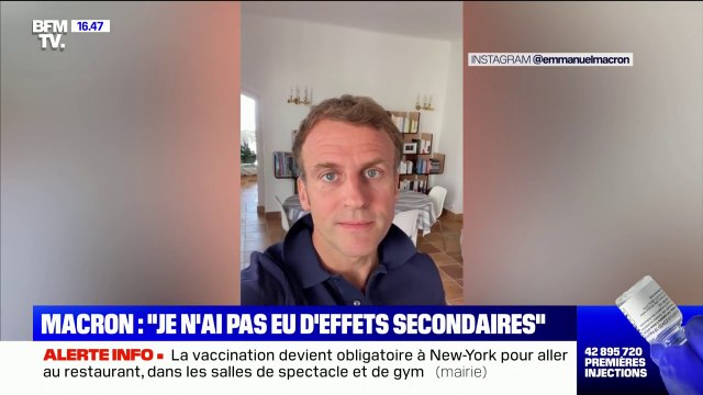 Emmanuel Macron: Vous avez plus de chances de prendre des grands risques quand vous prenez votre voiture que lorsque vous vous faites vacciner