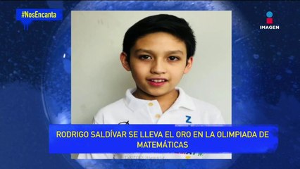 Rodrigo Saldívar se llevó el oro en la olimpiada de matemáticas