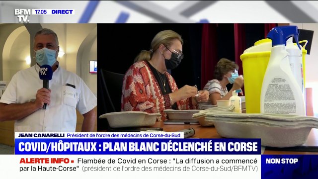 Covid-19: en Corse, les patients admis à l'hôpital sont plus jeunes que précédemment