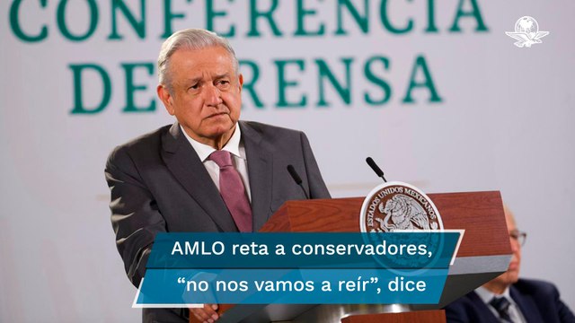 AMLO reta a bloque conservador a participar en marzo en consulta por revocación de mandato